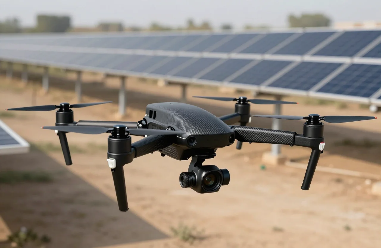 Industrial UAV inspection operating environment