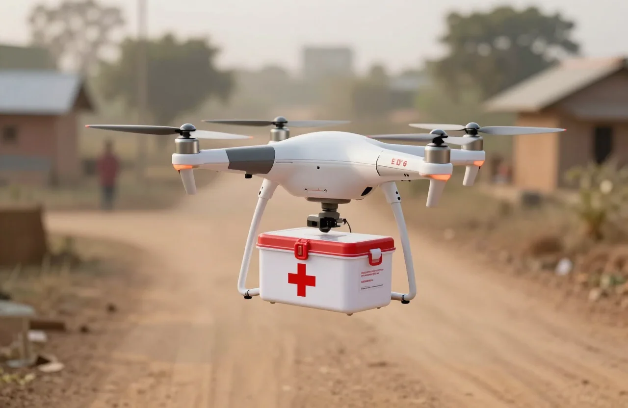 Medical delivery UAV operating environment