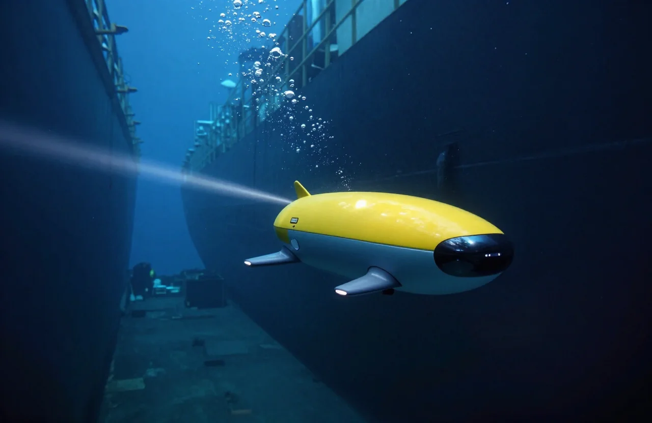 Subsea robotic inspection operating environment